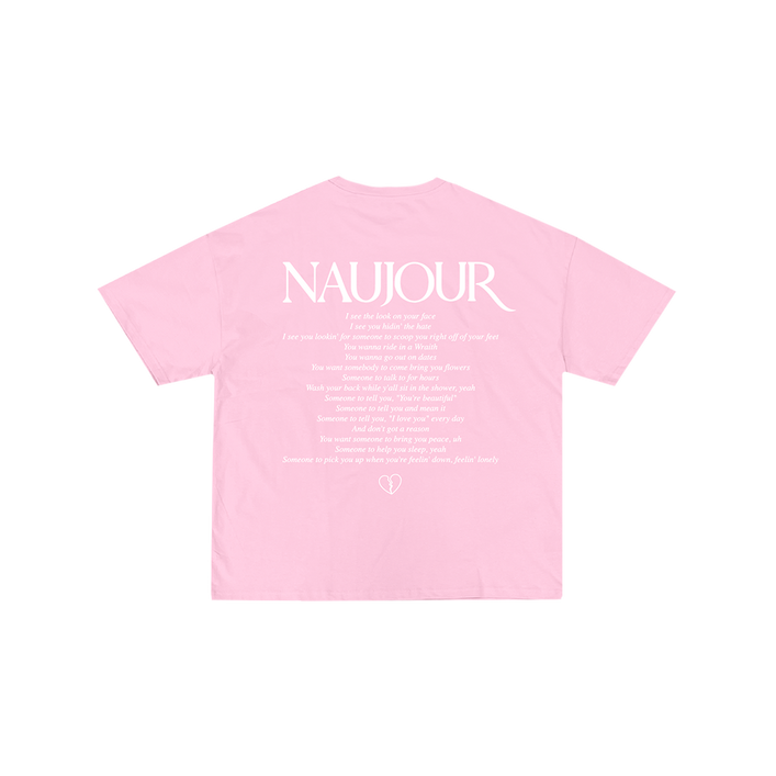 Favorite Song T-Shirt (Pink) Back