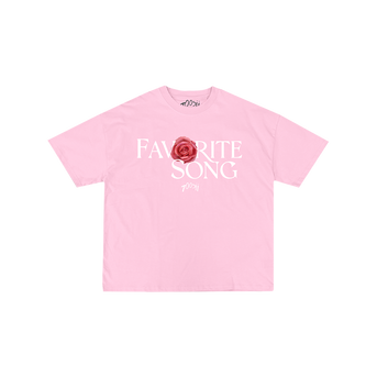 Favorite Song T-Shirt (Pink) Front