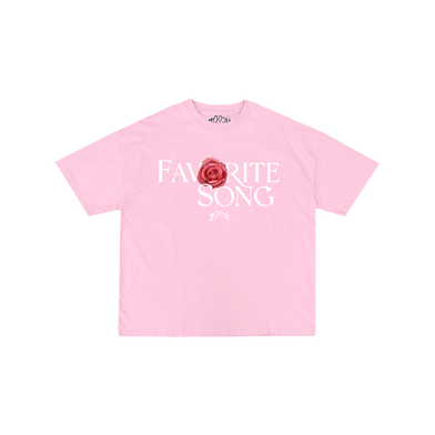 Favorite Song T-Shirt (Pink) Front