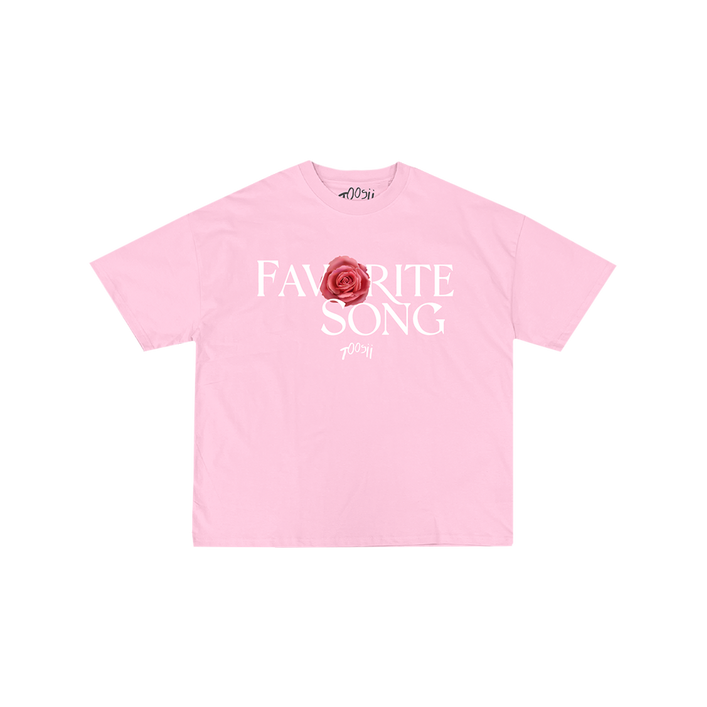 Favorite Song T-Shirt (Pink) Front