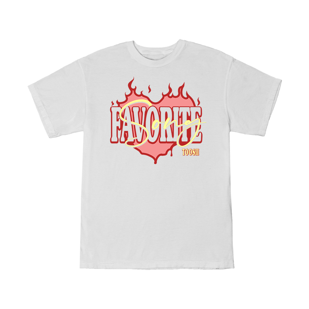 Favorite Song T Shirt White