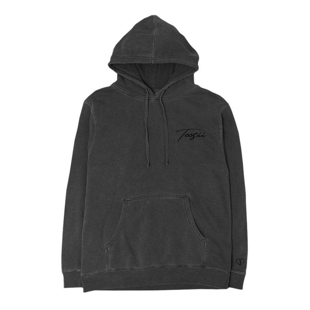Midnight Embroidered Hoodie
